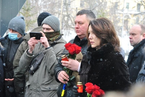 У Києві вшанували пам'ять Героїв Небесної Сотні